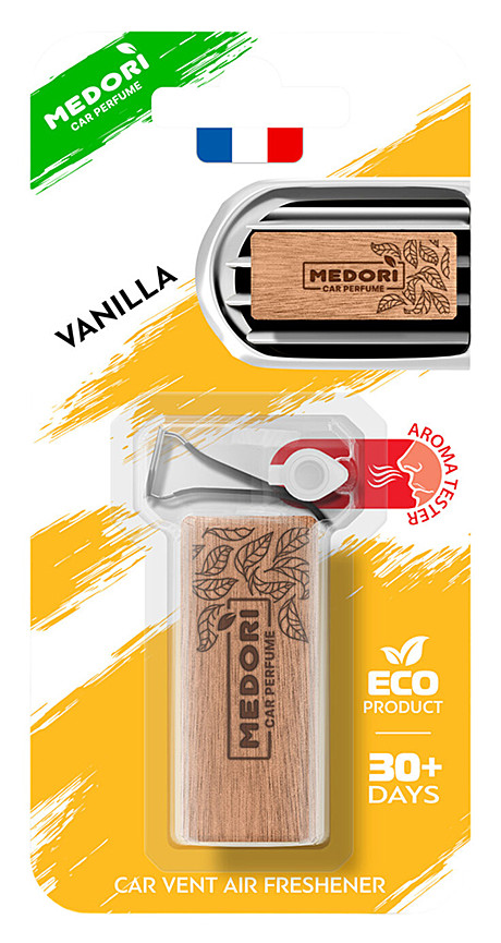 MEDORI VANILLA Деревянный ароматизатор на деффлектор