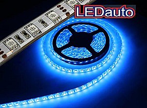 Лента СВ 300 SMD 5050 синяя  