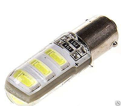T4 (габарит) 6 SMD 7020 силикон белый 24v (1 шт)