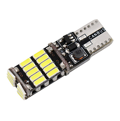 T10 26 smd 3030 белый 1500LM 12-24V