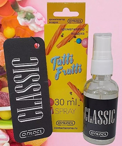 CLASSIC  ТУТТИ ФРУТТИ 30ml (спрей+ёлка)