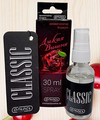 CLASSIC  ДИКАЯ ВИШНЯ 30ml (спрей+ёлка)