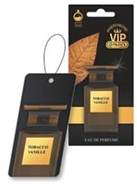 Картонный ароматизатор аналог аромата Tobacco Vanille
