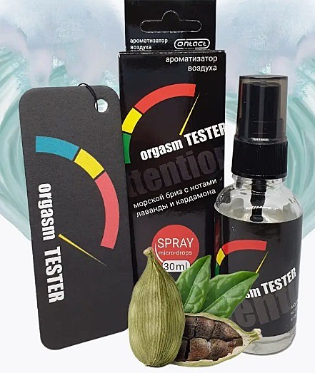 ORGASM TESTER 30ml (спрей+ёлка)