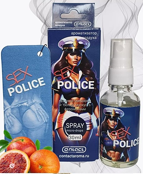 SEX POLICE 30ml (спрей+ёлка)  
