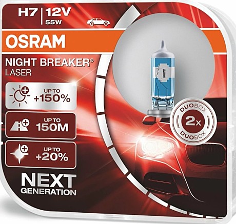 OSR H7 12v 55W +150% NBL Duo Box