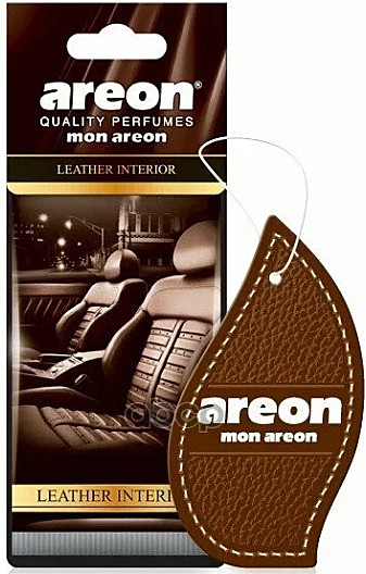 AREON - MON КОЖАННЫЙ САЛОН картон 
