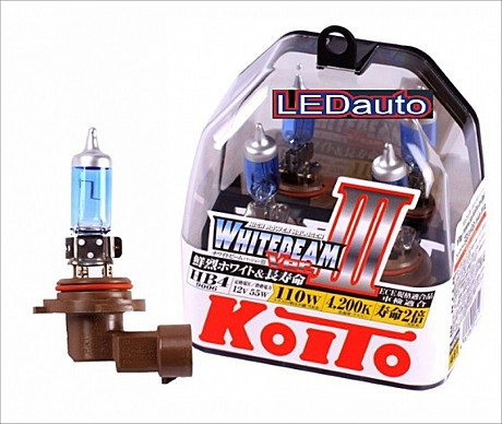 KOITO WHITEBEAM III HB4 12v 55w 4200K