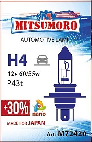 MITSU H4 12V 60/55W