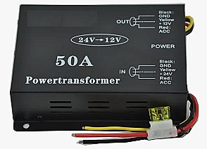Инвентор (понижающий преобразователь) 24V>12V 50А 